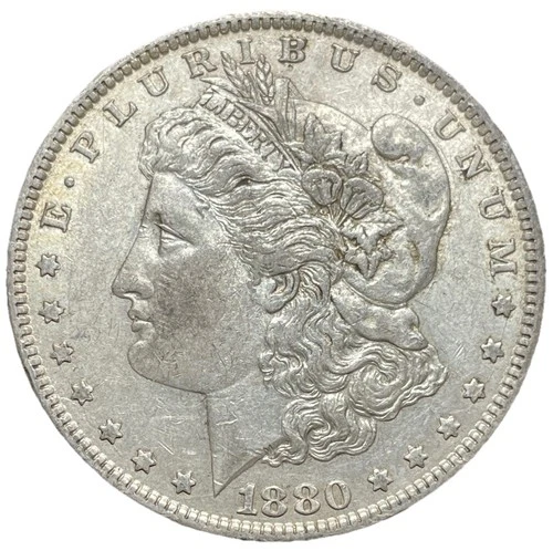 1880-O Morgan Silver Dollar New Orleans Mint Better Date XF/AU