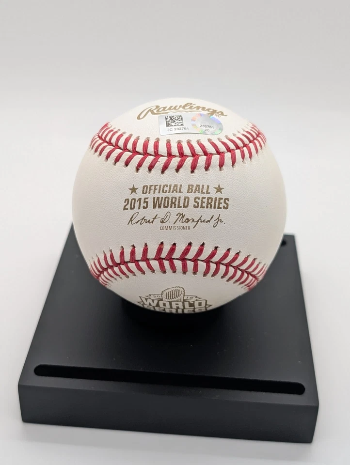 Alex Gordon Signed 2015 World Series Baseball MLB Holoraph Authentication  - Image 3 of 4