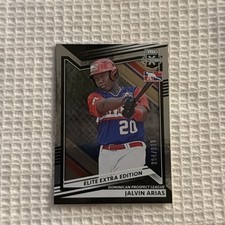 2022 Panini Elite Extra Edition - Jalvin Arias #181 Silver Parallel /999
