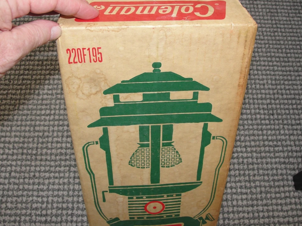 Coleman Lantern 220F195 New In SEALED Box Never Used Vintage 1960s Camping !!! - Image 4 of 4