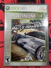 Need for Speed: Most Wanted (Microsoft Xbox 360, 2005) Platinum Hits