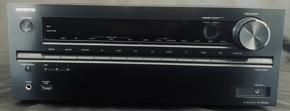 Onkyo TX TX-NR646 7.2 Channel 170 Watt Receiver for sale online | eBay