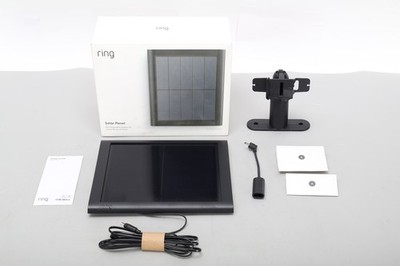 Ring B0B27QLY6L Rechargeable Solar Panel for Ring Camera 6524318 and Accessories