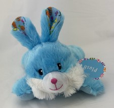 Small Blue Easter Bunny Stuffed Animal Plush Toy Collectible - Fun