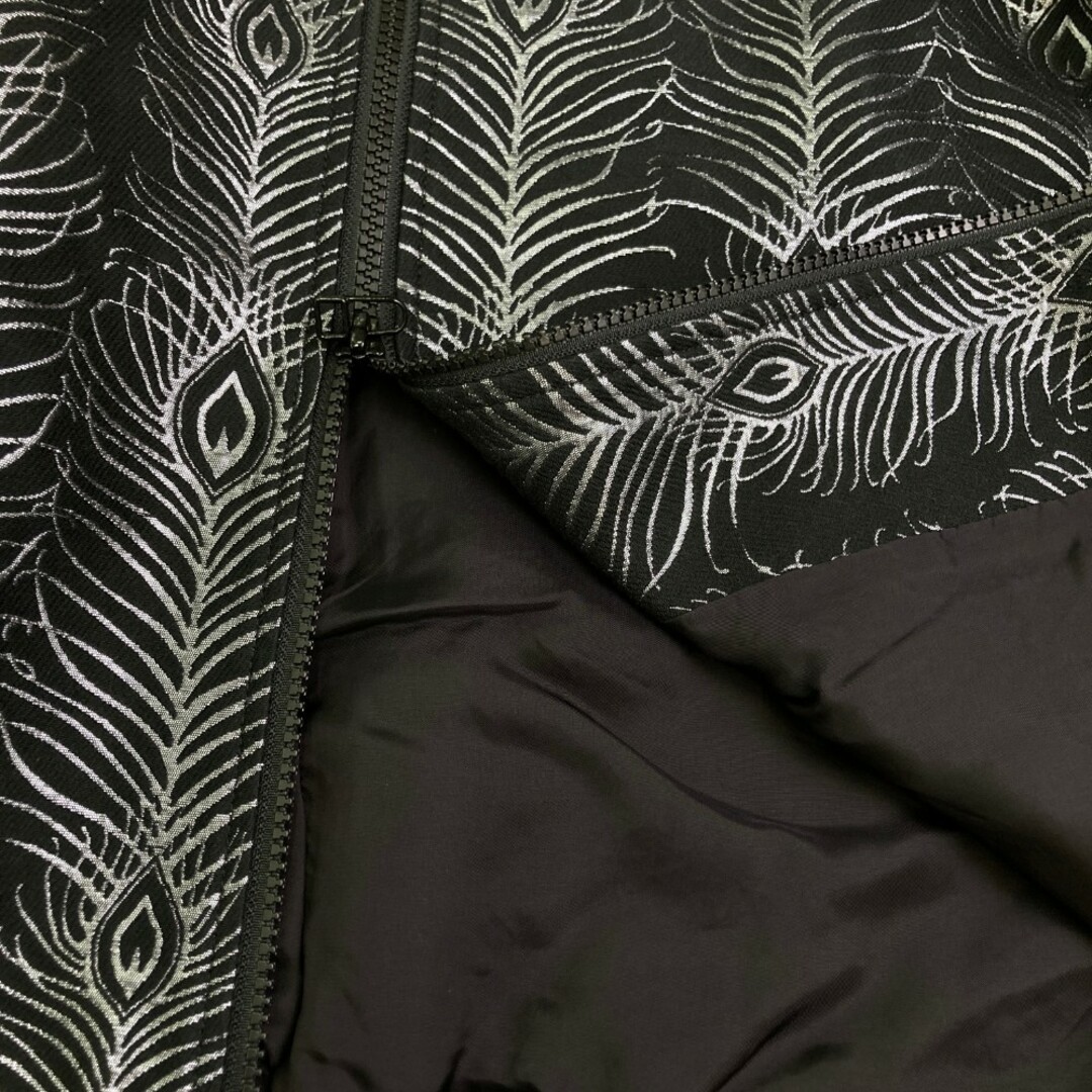 Size: L ST ANDREWS St. Lined Zip Jacket Total Pattern Black
