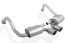 Remus Endschalldämpfer Sportauspuff mittig 2x102mm Porsche Boxster 718 Typ 982