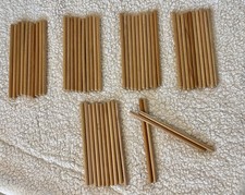 Wooden 8  Guiro scrapers for kids musical percussion - lot of 54