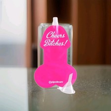 Bachelorette Party Favors - 3 Pecker Party Flask- Brand New