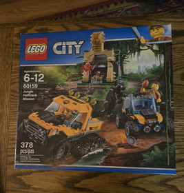 2 LEGO CITY Kits: Jungle Halftrack Mission (60159) & Jungle ATV (30355)  New