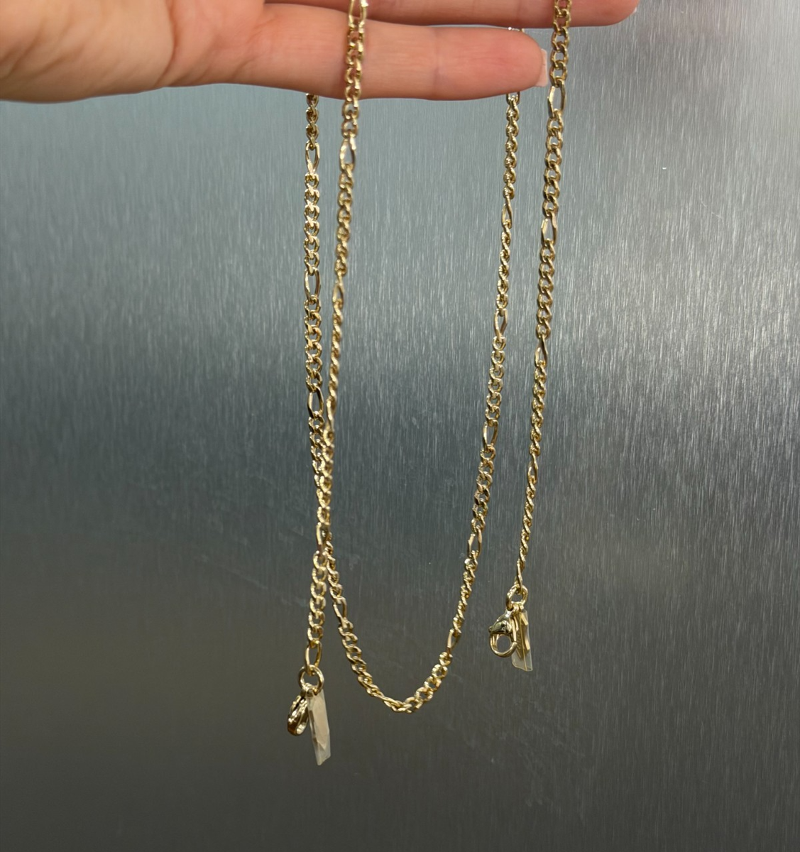 New Gucci Glasses Chain Detachable Gold Authentic Gift | eBay