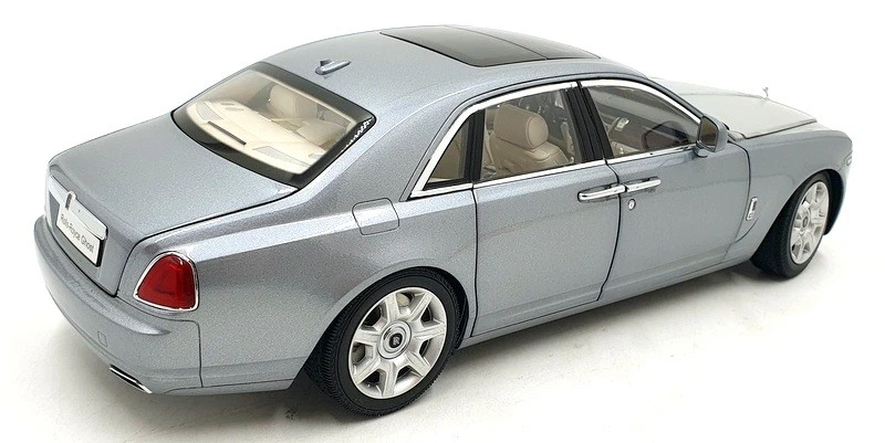 Kyosho 1/18 Scale Diecast 08801S - Rolls-Royce Ghost - Jubilee Silver - Bild 2 von 4
