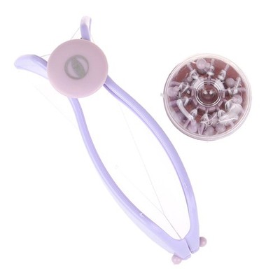 Gesichtshaarentferner Hair Spring Threading Epilierer Lippen  Augenbrauen