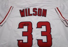 CJ Wilson Angels of Anaheim Autographed Jersey PAAS COA Authenticity Guaranteed