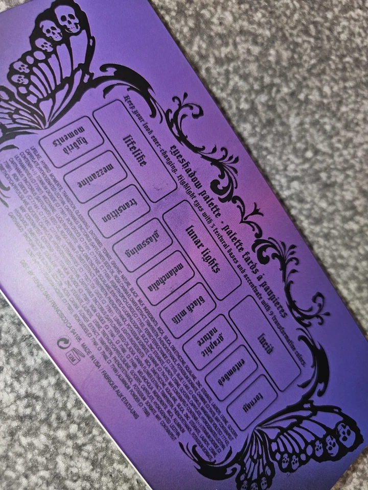Kat Von D Chrysalis Eyeshadow Palette Limited Edition New In Box Discontinued - Image 2 of 4