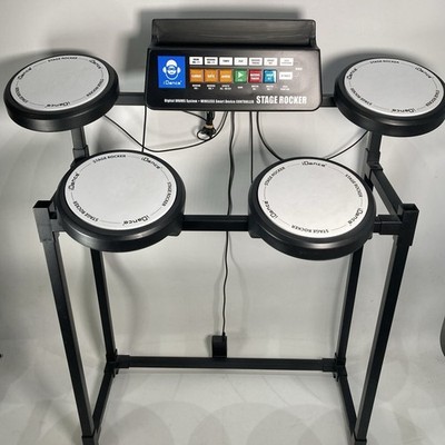 iDance Stage Rocker Digital Drum Set System 236049 getestet & funktionsfähig