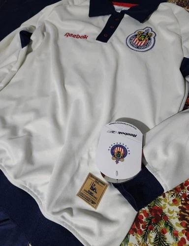 Reebok CHIVAS Rayadas de Guadalajara Retro Tubo Gomez Goalkeeper Jersey Portero