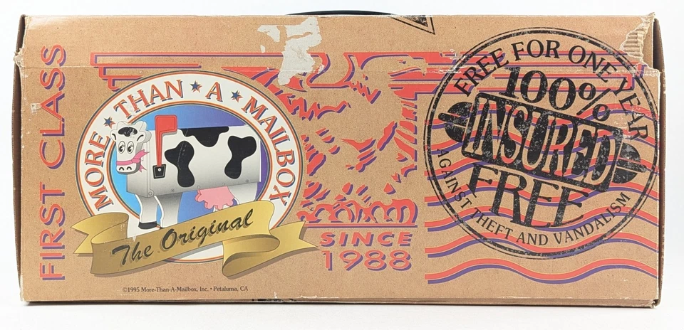 Cow Mailbox Holstein Farmhouse Décor #1006 – More Than A Mailbox – NEW in Box - Image 2 of 4