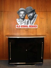 XXL Bud Spencer & Terence Hill -OLD SCHOOL HEROES- Blechschild 88x76 cm XXLT03