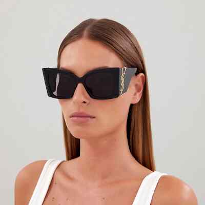 NEW SAINT LAURENT CASSANDRE YSL LOGO SL M119 BLAZE SQUARE