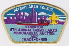 CSP - DETROIT AREA COUNCIL - SA-92 - 9TH ANN. T-O-R - EXHIBITOR - MERGED IN 2009