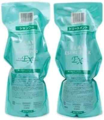 Molto Bene CLAY ESTHE SHAMPOO EX &Treatment EX 1000mL 33.8fl.oz Set Refill NEW