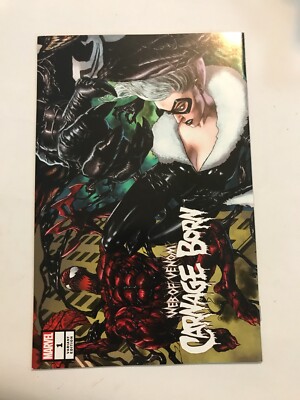 WEB OF VENOM : CARNAGE BORN #1 NM MICO SUAYAN EXCLUSIVE VARIANT 2018