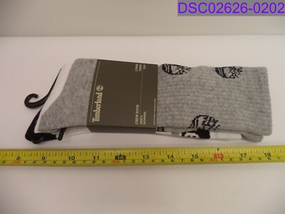 Qty = 8 Pair (4 Packs of 2): Timberland Men's Crew Sock Style 43TB154249TA-C81