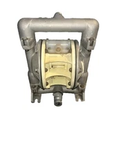 Versamatic Elima-matic E1 Stainless/Plastic 1" Air Operated Diaphragm Pump