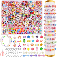 Perlen Zum AuffäDeln Kinder Schmuck, Diy Bastelnperlen Set ArmbäNder Selber Mach