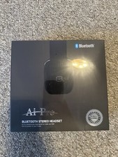 Ai Pro Bluetooth Stereo Headset  Brand New  In Box  Black