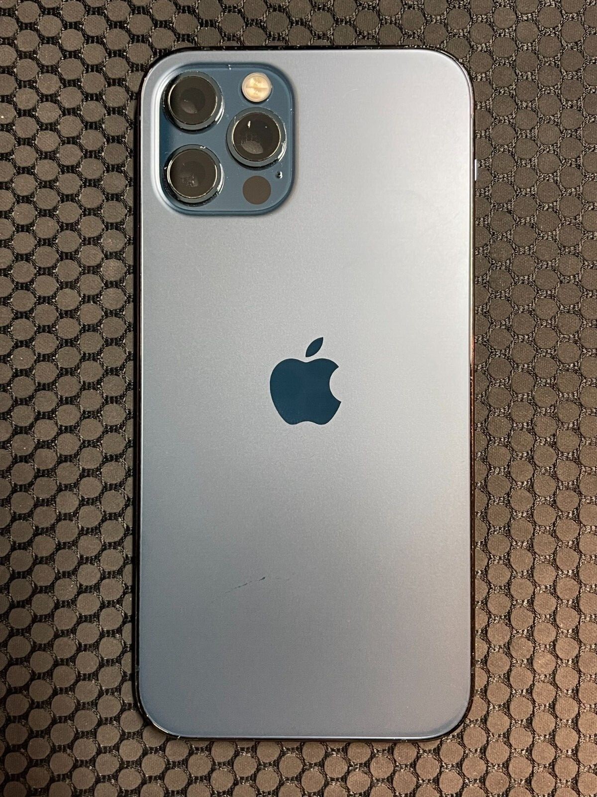 iPhone 12 Pro Graphite Back Housing Replacement OEM Grade AB with Small Parts  -image