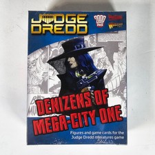 Judge Dredd Game Denizens Of Mega-City One Miniatures 2000 AD