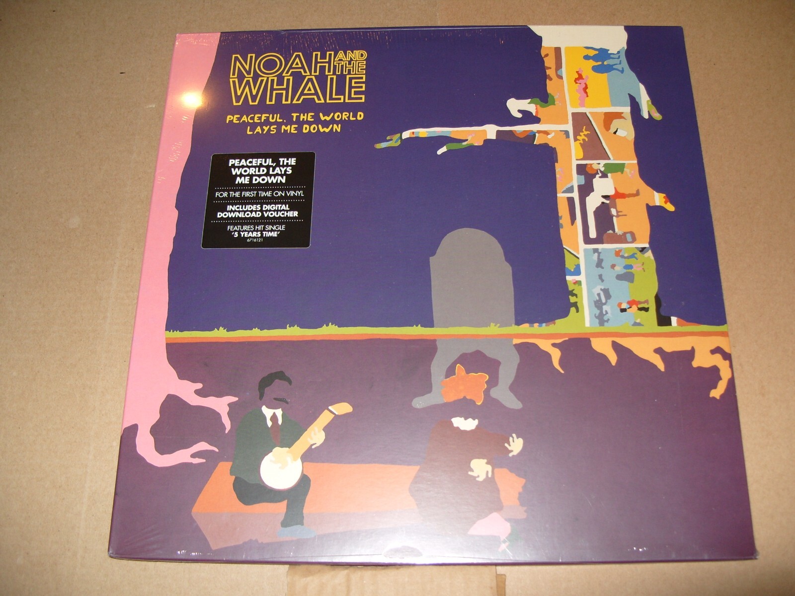 Peaceful, the World Lays Me Down by Noah and the Whale Record Reissue 2018 NEW