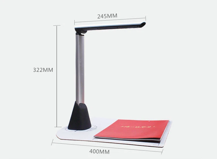 5.0Mega High Speed A4 A5 Photo Document ID card Cam Portable Scanner visualizer - Image 3 of 4