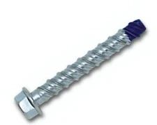 Powers PFM1411280 3/8 x 4 Wedge-Bolt+ Concrete Screw Anchor Zinc Plated