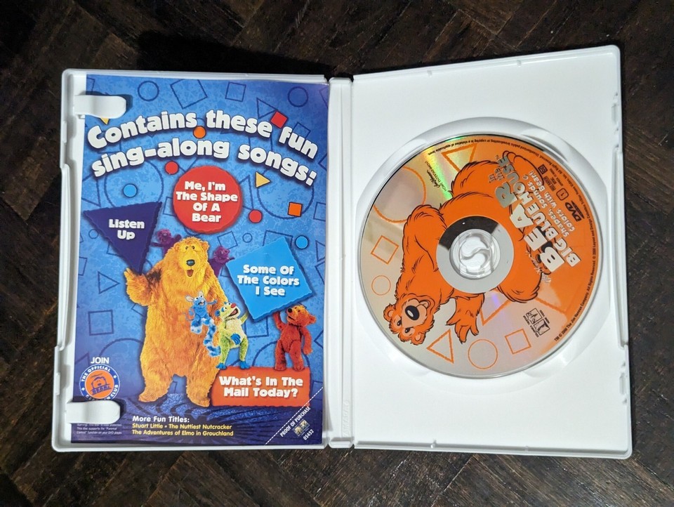Bear in the Big Blue House Shapes, Sounds and Colors with Bear (DVD