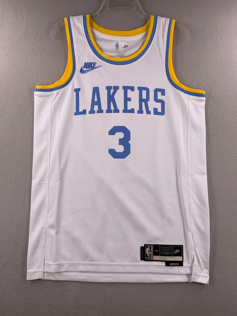 Nike Los Angeles Lakers Men's City Edition Swingman Jersey - Anthony Davis - White