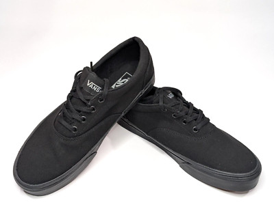 Vans Doheny Black Canvas Men's Skate Shoes - Size 9.5/13 NWB