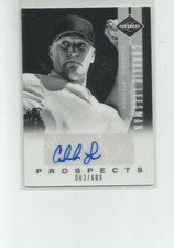 2011 LIMITED PROSPECTS SIGNATURES #27 CHARLIE LEESMAN  AUTO   083/609