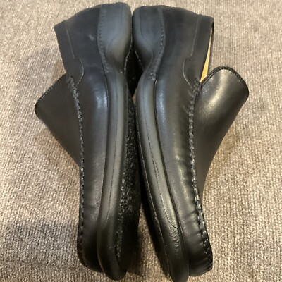 Bruno Magli Ashton Black Leather Loafers Mens 11 M Shoes Hand-Made in Italy Bruno Magli Men main image 3
