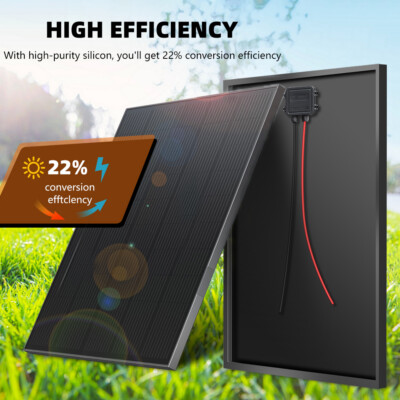 Rigid Solar Panel 200Watt 12V High-Efficiency Monocrystalline PV Module Off Grid