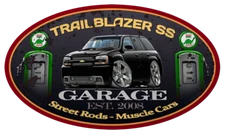 Trailblazer SS Classic Garage Sign Wall Art Graphic Sticker