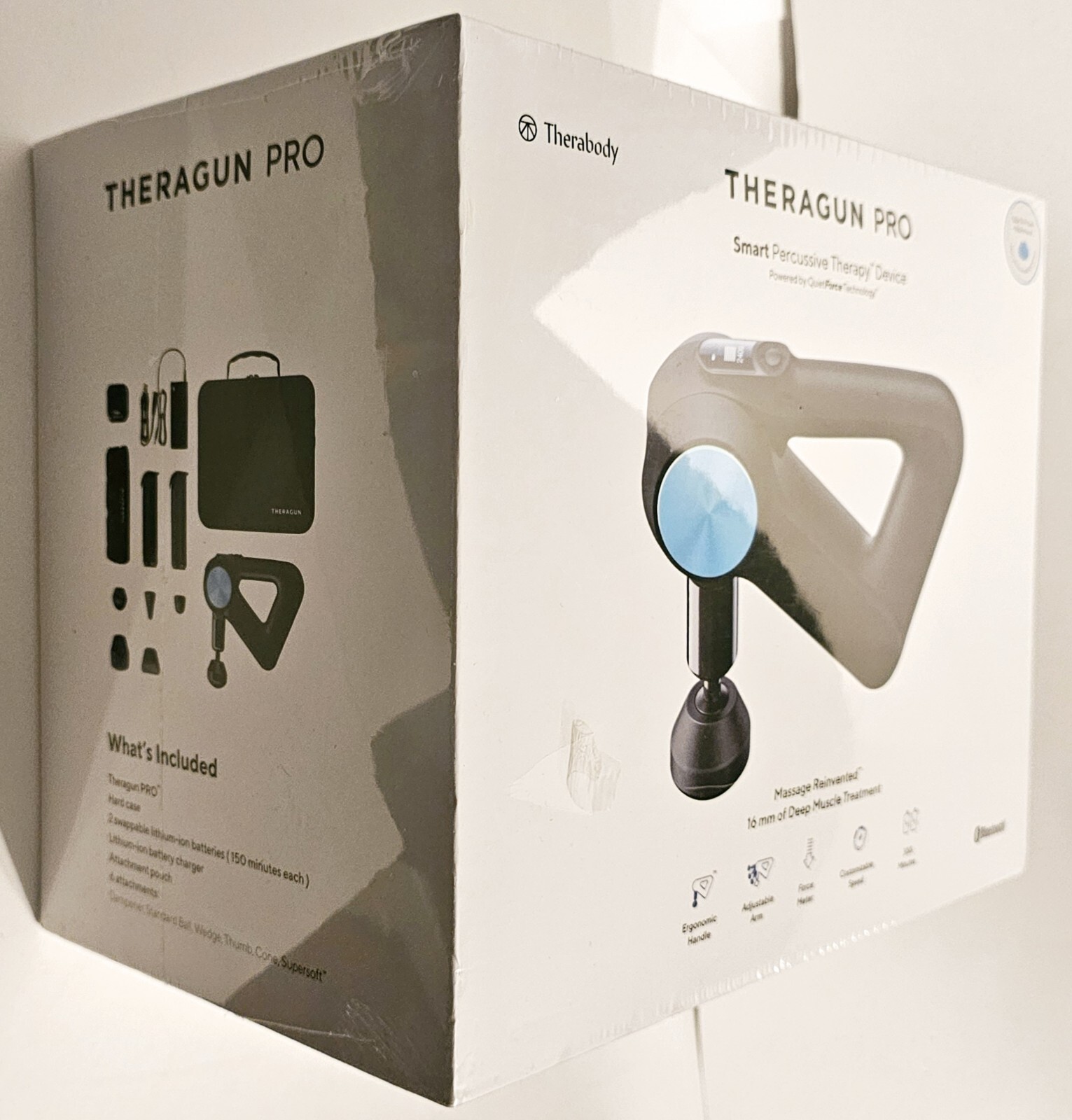 THERABODY THERAGUN PRO SMART PERCUSSIVE THERAPY DEVICE MASSAGE DEEP