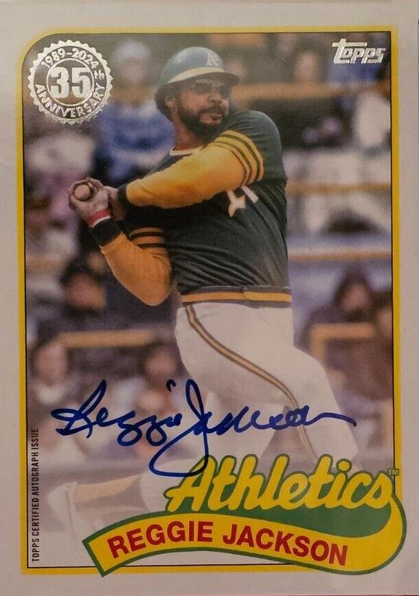 2024 Topps Update Series - Reggie Jackson #89BA-RJ - 1 of 1