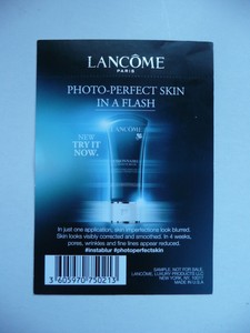 兰蔻业协会 1 分钟模糊 平滑即时用双面样品 Ebay