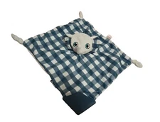 Booginhead Elephant Lovey Plush Teether Blue Baby Infant Toy Security Blanket