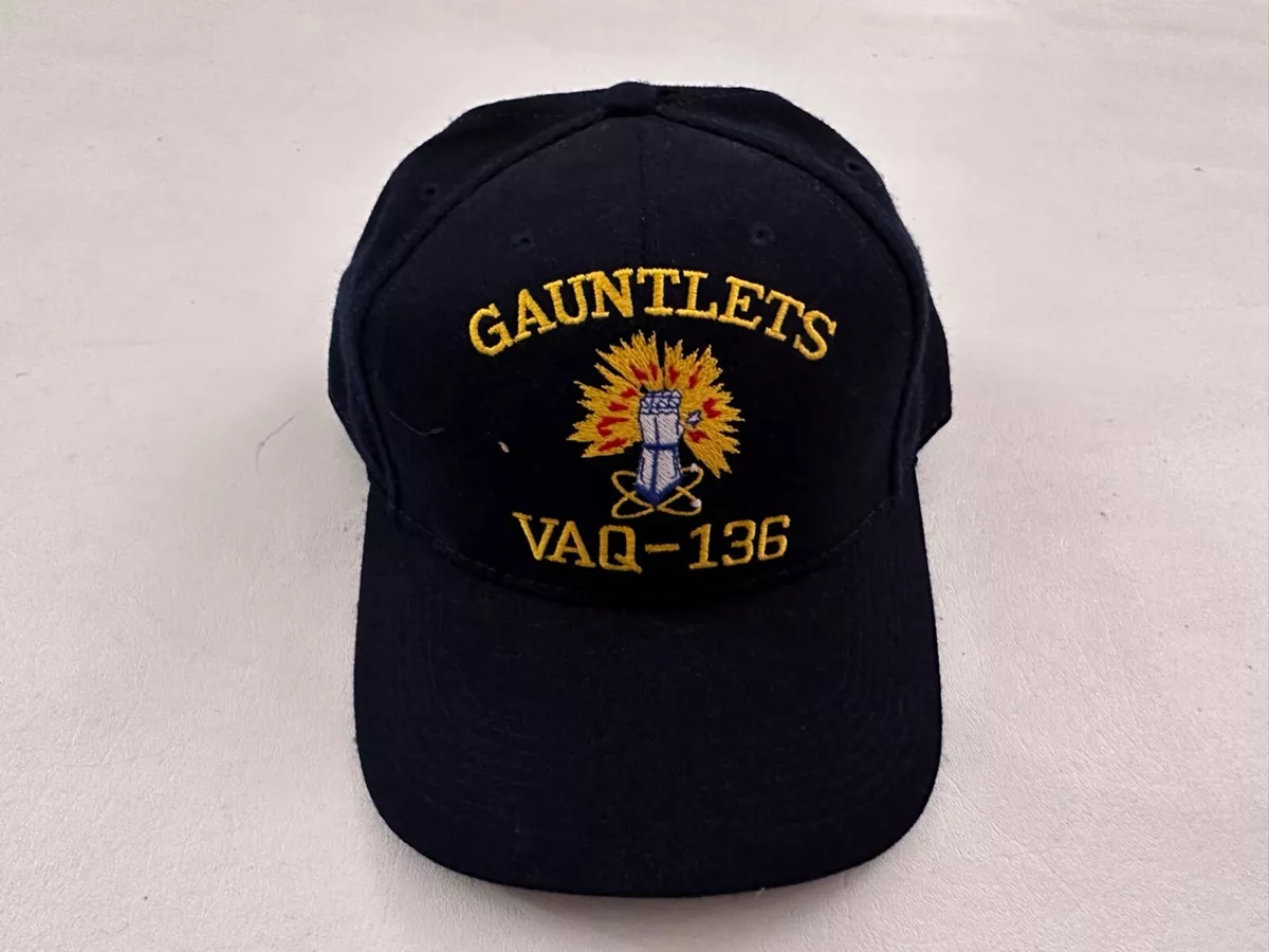 GAUNTLETS VAQ 136 The Corps US Navy Baseball Cap Hat One Size