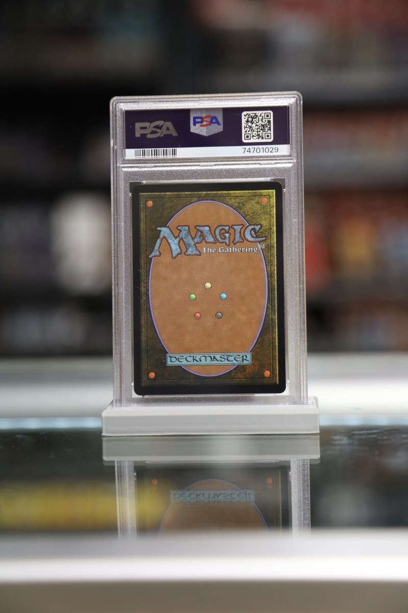 PSA 9 Elesh Norn, Mother of Machines (Oil Slick Raised Foil