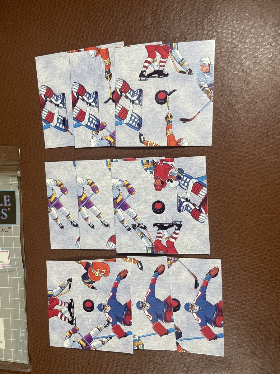 SCRAMBLE SQUARES WORLD'S MOST CHALLENGING 9-PIECE PUZZLE - HOCKEY