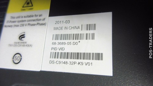 Cisco DS-C9148-32P-K9 MDS V01 Multilayer Fibre Channel 48-Ports Switch DUAL PSU - Afbeelding 3 van 4